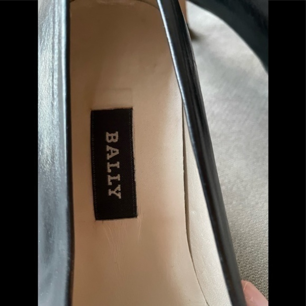 BALLY SOLID BLACK MILENA HEELS FOR WOMEN - Picture 5 of 6